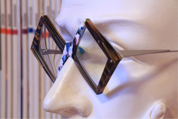 2021 - Brille Quadrat Acetat